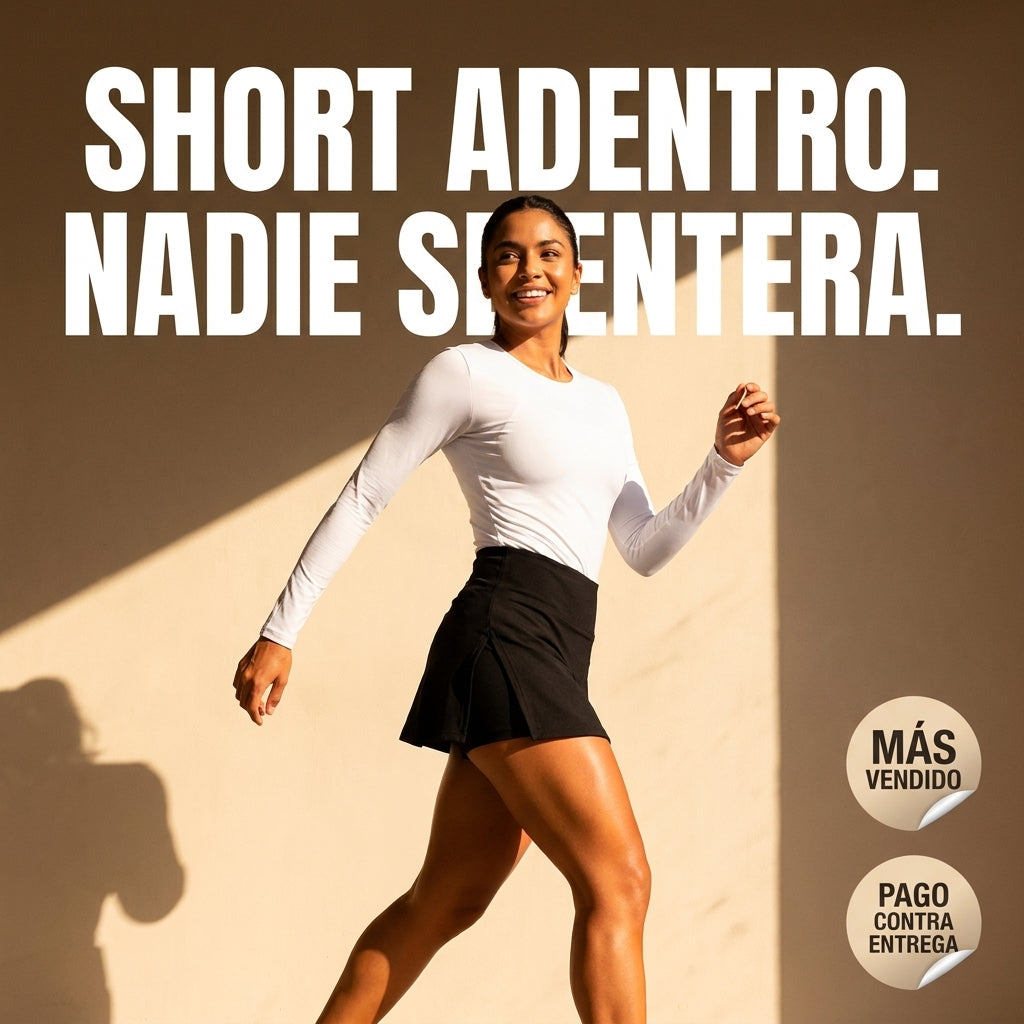 Falda Short Deportiva 2 en 1