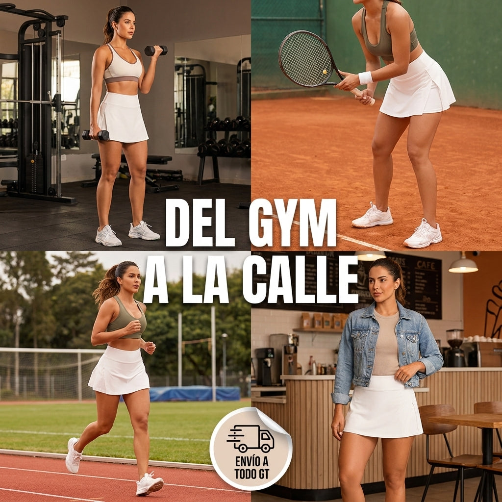 Falda Short Deportiva 2 en 1